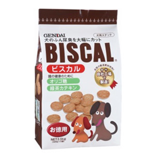 現代製薬 ビスカル 2.5kg【犬 おやつ】