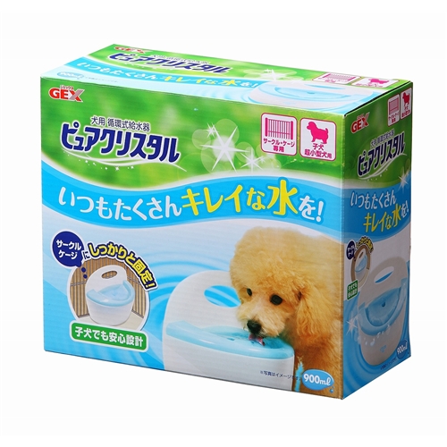 GEX ピュアクリスタル　サークルケージ 子犬用【犬 給餌・給水・食器】
