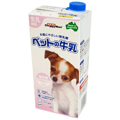 ドギーマン　 ペットの牛乳　幼犬用 1L【犬 ミルク・ドリンク】