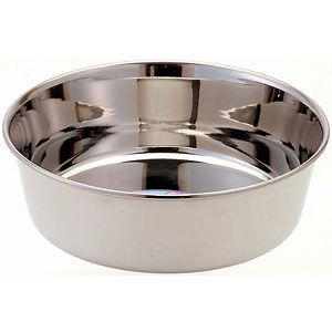 ドギーマン　 ステンレス皿型食器 犬用M【犬 給餌・給水・食器】