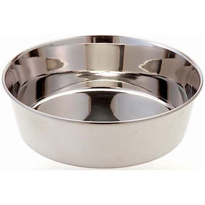 ドギーマン　 ステンレス皿型食器 犬用L【犬 給餌・給水・食器】
